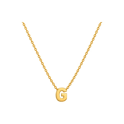 Dije Letra G Oro 10k Lisa