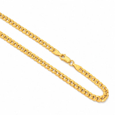 Cadena Oro 14k Cubana 3mm