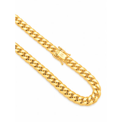 Cadena Oro 10k Cubana 6mm 20 Pulgadas