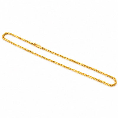 Cadena Oro 14k Cordón Gruesa