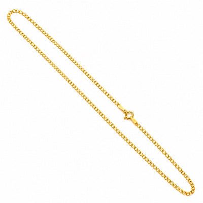Cadena Oro 10k Rolo 2mm
