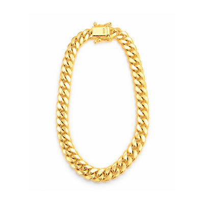 6mm Manilla Cubana Oro 14k