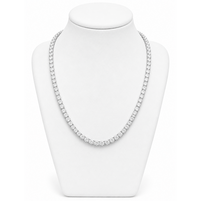 5MM Cadena Tenis Moissanite Zinc