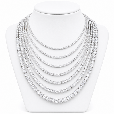 6.5MM Cadena Tenis Moissanite S925