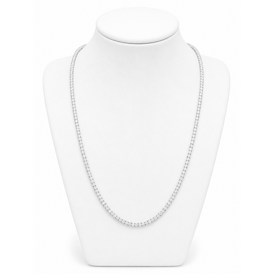 2MM Cadena Tenis Moissanite Zinc