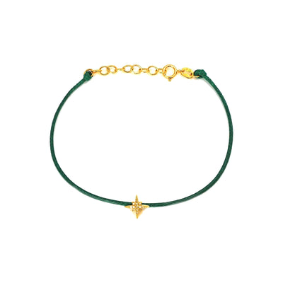 8mm Brazalete de Dama Oro 14k Estrella Pavé con Diamantes Naturales