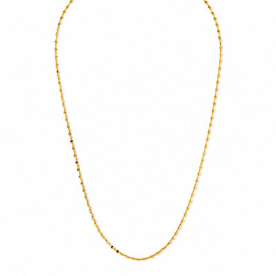 Cadena Oro 14k Corte Espejo Milano
