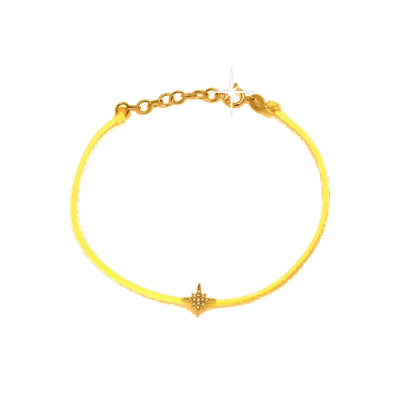 8mm Brazalete de Dama Oro 14k Estrella Pavé con Diamantes Naturales