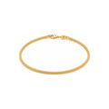 Brazalete de Dama Oro 10k Serpiente Redonda Italiano