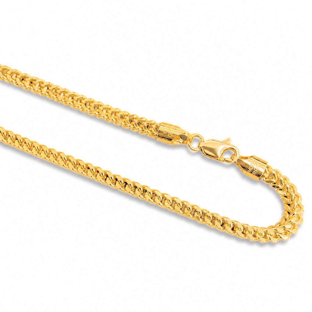 Cadena Oro 10k Franco Italiano 3mm