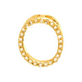 Dije Oro 14k Inicial Pavé con Diamantes Naturales