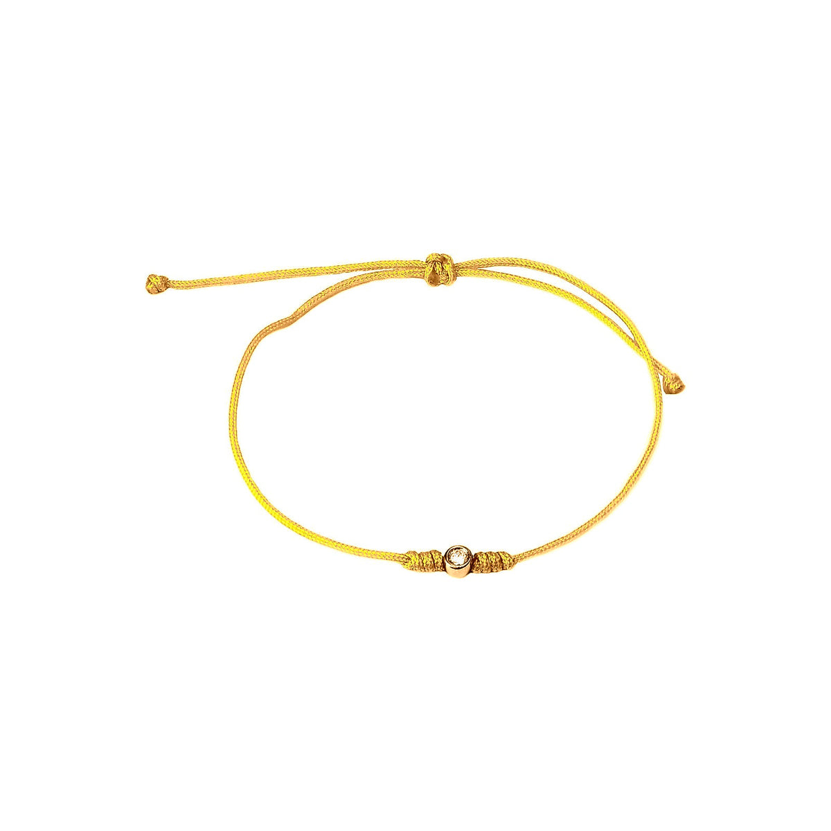 4mm Brazalete de Dama Oro 14k Redondos con Diamantes Naturales