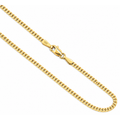 Cadena Oro 14k Cubana 1.8mm