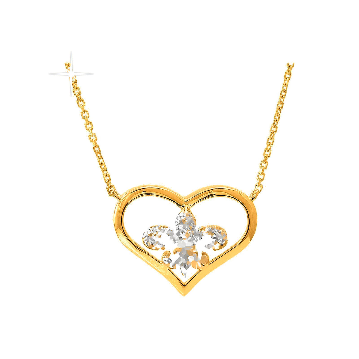 Collar Oro 14k Redondos Pavé con Diamantes Naturales