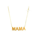 6x23mm Collar Oro 14k con Diamantes Naturales