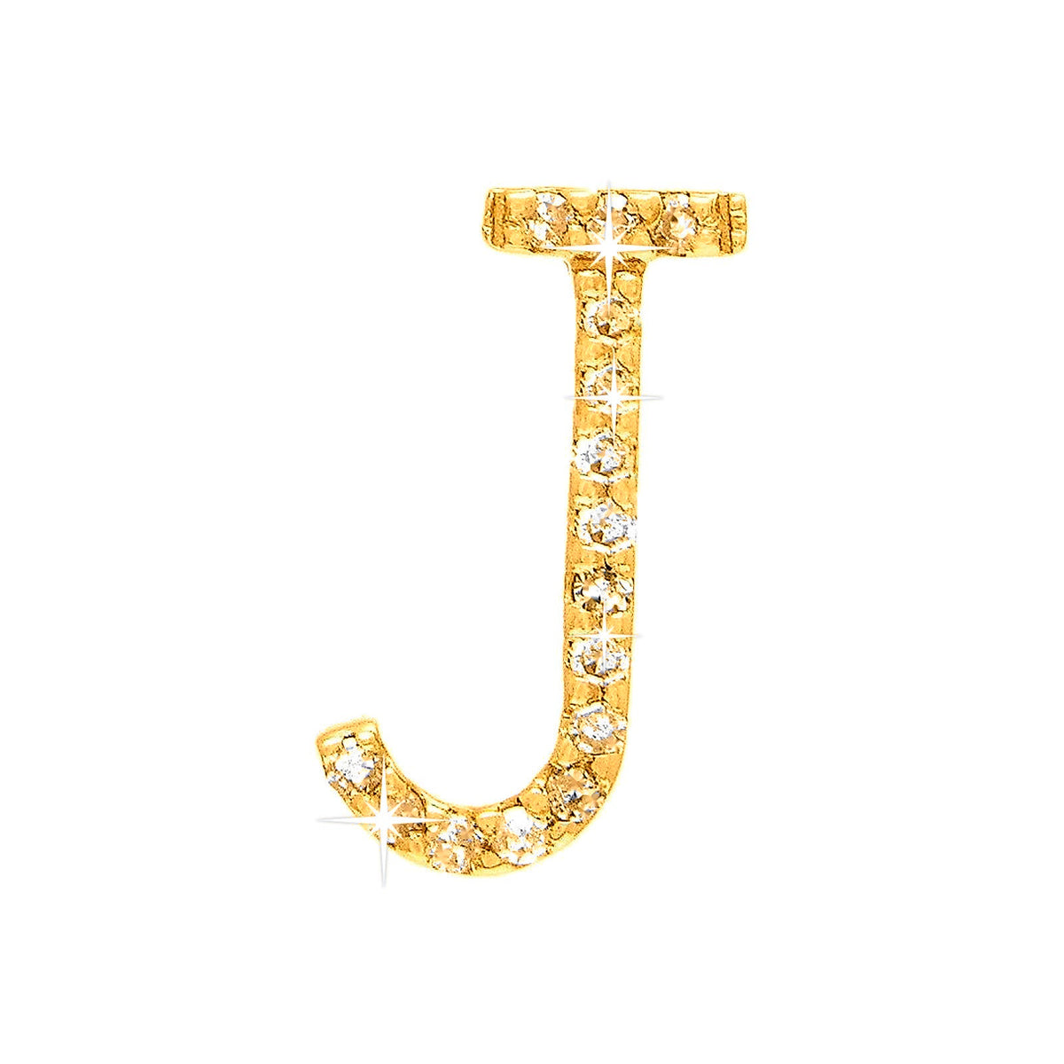 Dije Oro 14k Inicial con Diamantes Naturales