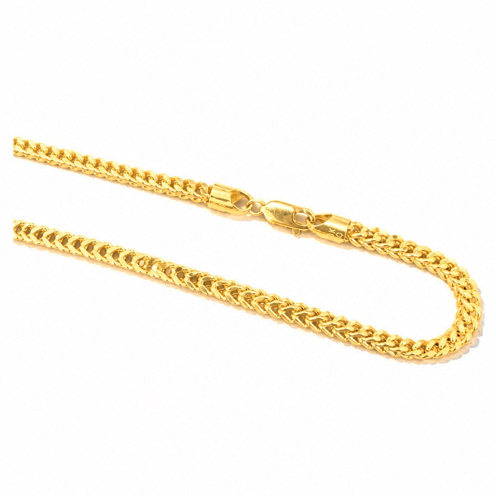 Cadena Oro 10k Franco Gruesa 4mm