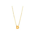 8mm Collar Oro 14k Inicial