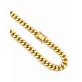 Cadena Oro 10k Cubana 6mm 20 Pulgadas