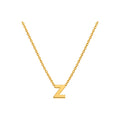 Dije Letra Z Oro 10k Lisa