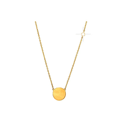 8mm Collar Oro 14k con Diamantes Naturales