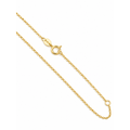 Cadena Oro 14k Rolo 1mm 16-18 Pulgadas Ajustable