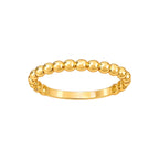 Anillo de Dama Oro 10k Bolitas