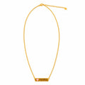 Cadena Placa MAMA Oro 14k
