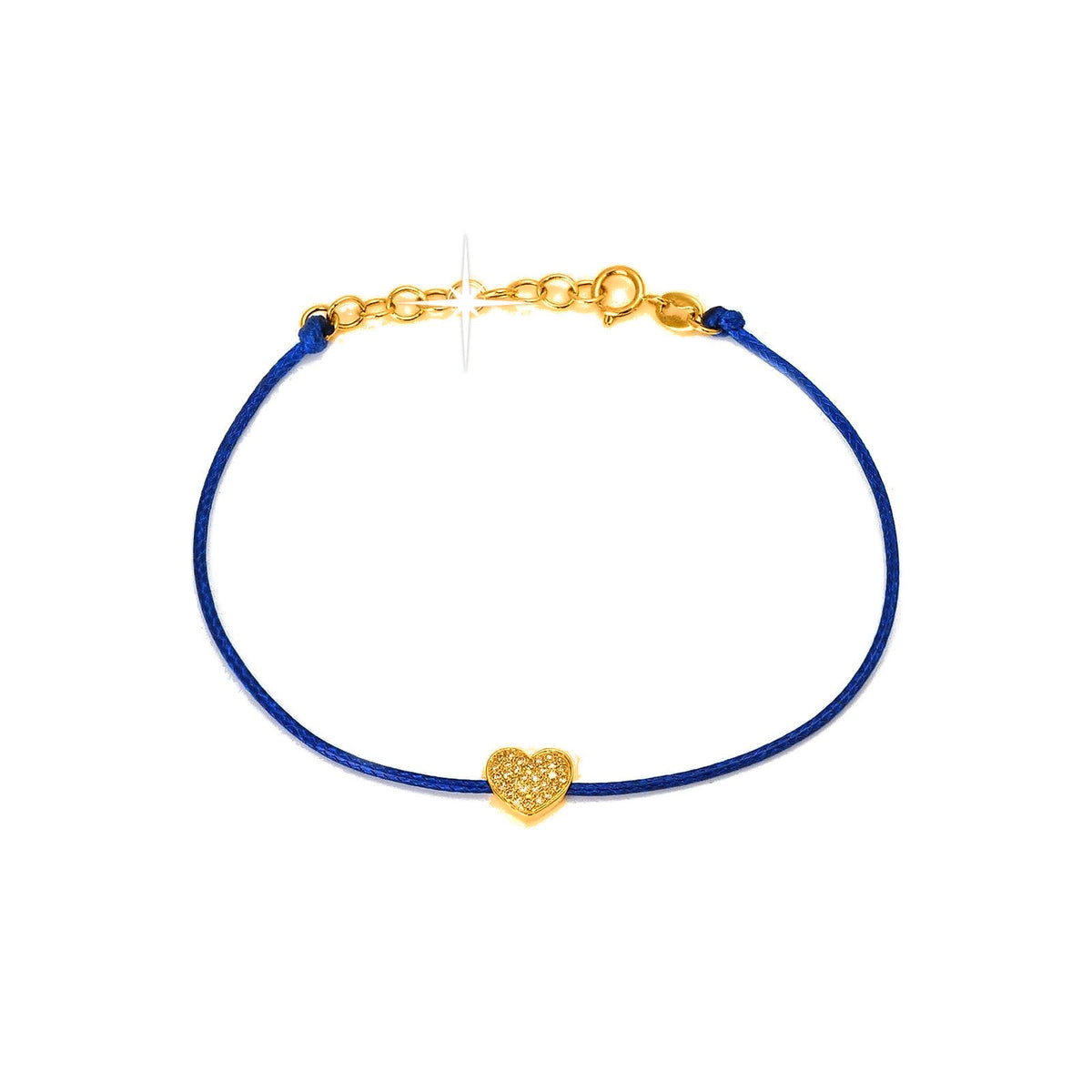 8x6mm Brazalete de Dama Oro 14k Corazón Pavé con Diamantes Naturales