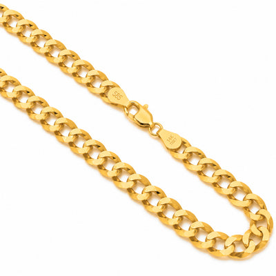Cadena Oro 14k Cubana 4.5mm
