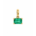 Dije Esmeralda Corte Esmeralda Oro 14k