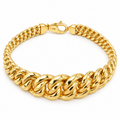 Brazalete de Dama Oro 14k Cubano Graduado