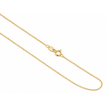Cadena Oro 10k Cable 16 Pulgadas