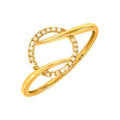 Anillo de Dama Oro 14k Redondos Pavé con Diamantes Naturales