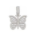 Dije Mariposa Moissanite S925