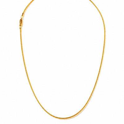 Cadena Oro 10k Tipo Serpiente