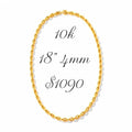 Cadena Eslabones Oro 10k