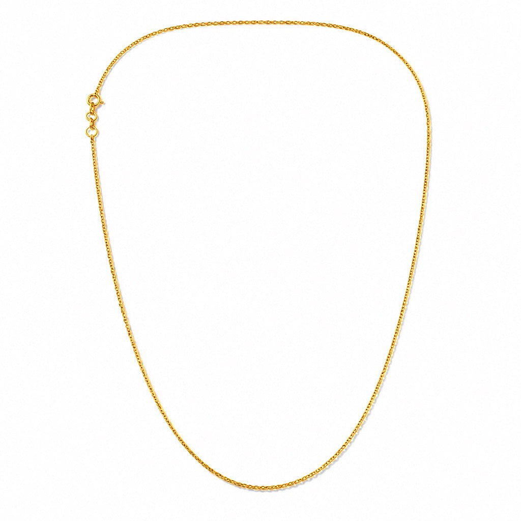 Cadena Oro 10k Espiga Fina