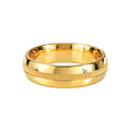 Anillo de Matrimonio de Hombre Oro 14k Banda Diamantada