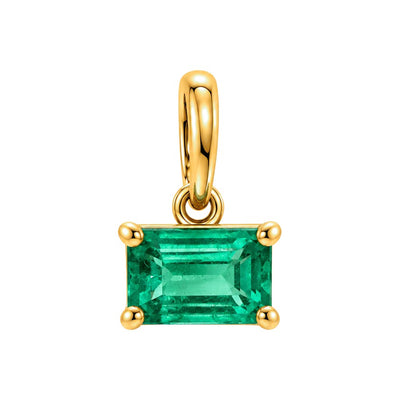 Dije Esmeralda Corte Esmeralda Oro 14k