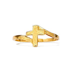 Anillo de Dama Oro 10k Cruz - Crea7 Jewelry (foto 1 de 2)