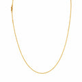 Cadena Oro 14k Fina Eslabón Ovalado