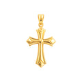 Dije Cruz Gótica Oro 14k
