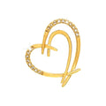 Dije Oro 14k Corazón con Diamantes Naturales