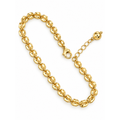 Brazalete de Dama Oro 10k Grano de Café