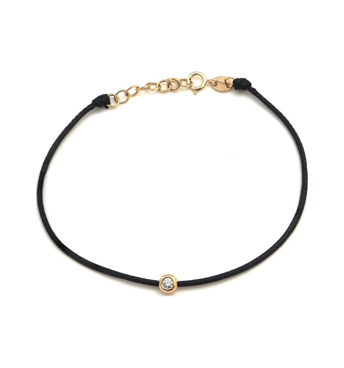 4mm Brazalete de Dama Oro 14k Redondos con Diamantes Naturales