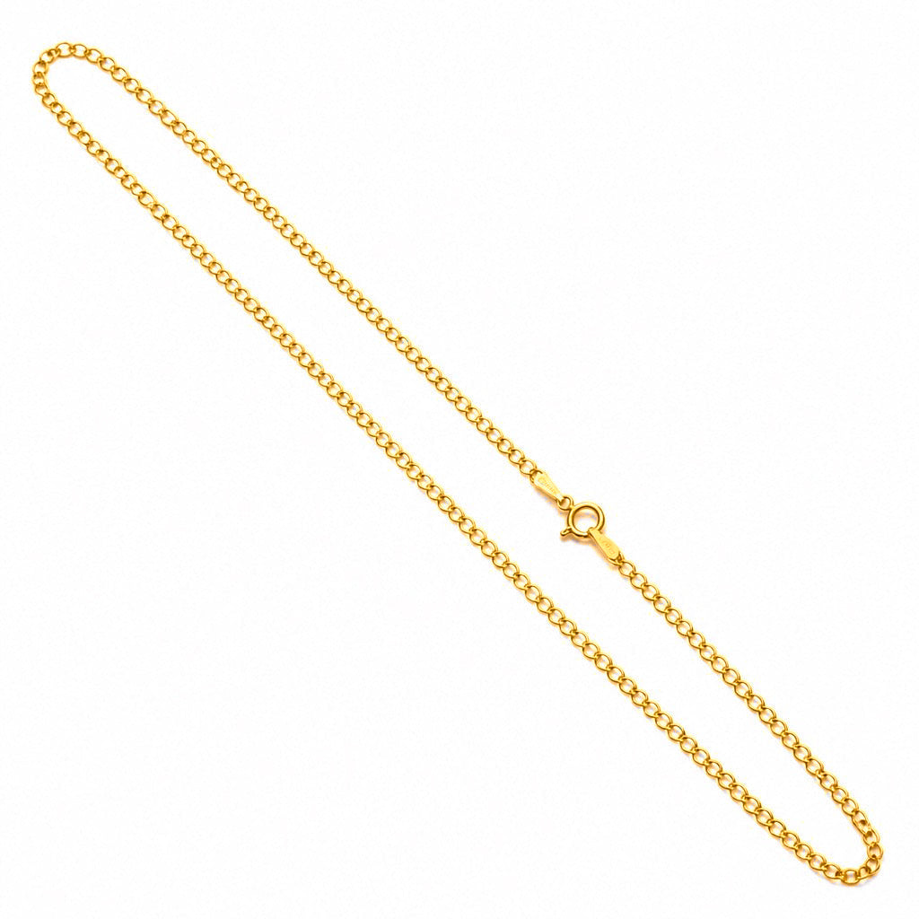 Cadena Oro 10k Rolo 2mm