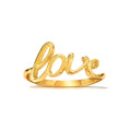 Anillo de Dama Oro 14k Love