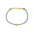 8mm Brazalete de Dama Oro 14k Estrella Pavé con Diamantes Naturales