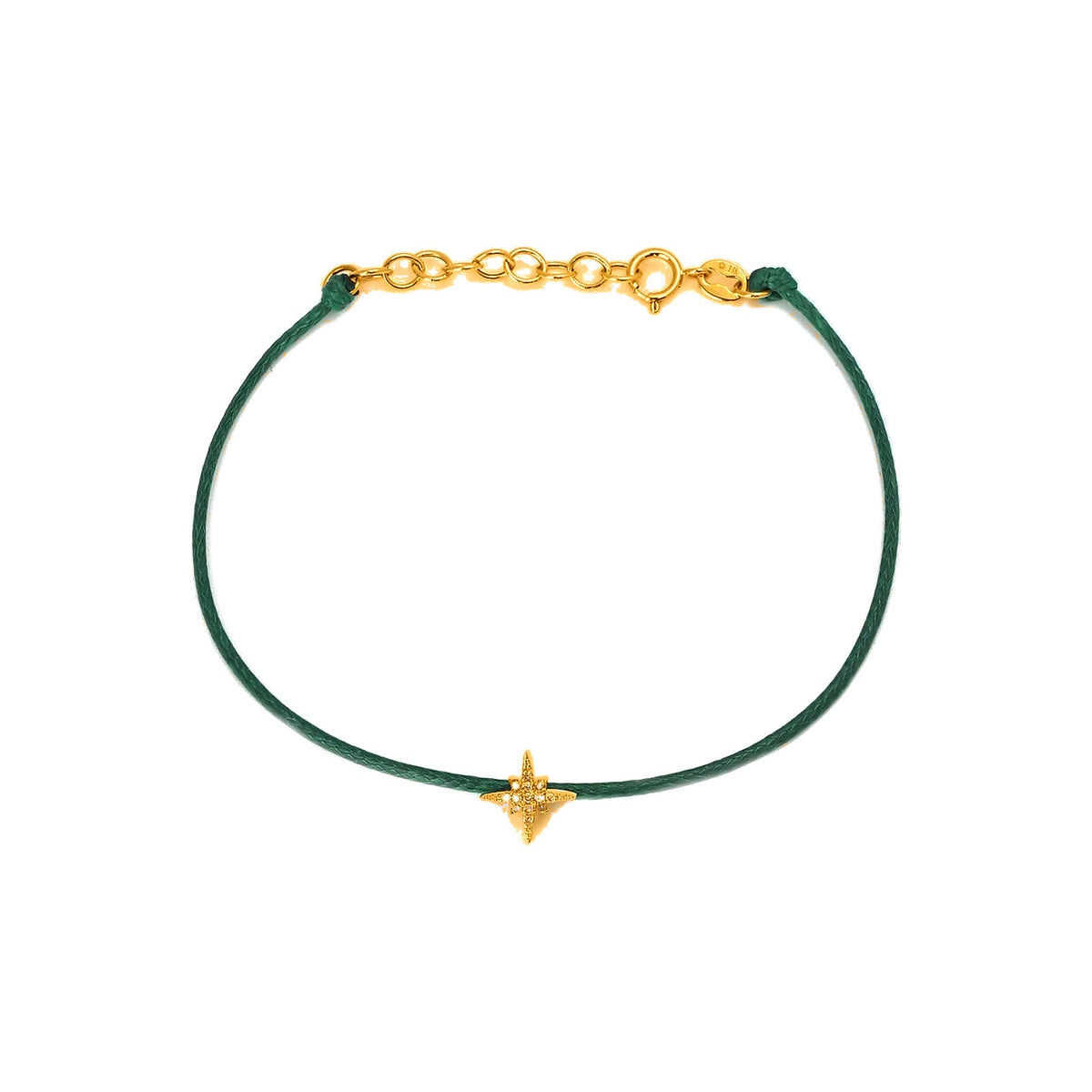 8mm Brazalete de Dama Oro 14k Estrella Pavé con Diamantes Naturales